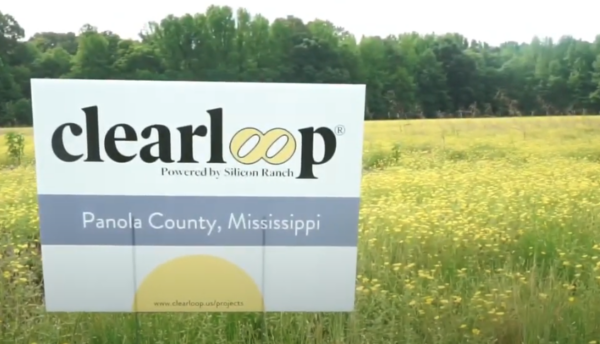Clearloop sign Panola County, MS
