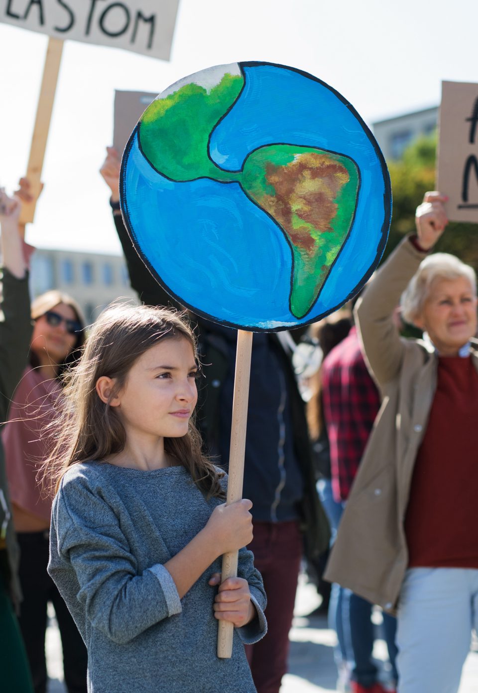 Child environmental activist
